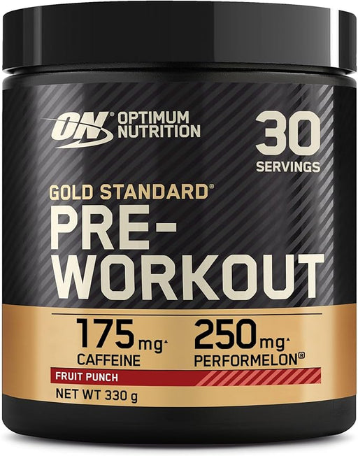 Optimum Nutrition Gold Standard Pre Workout Energy Powder Drink with Creatine Monohydrate